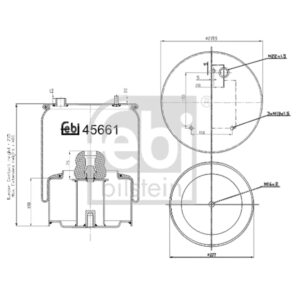 OEM no: 1152126 Part no: 4103341126F
