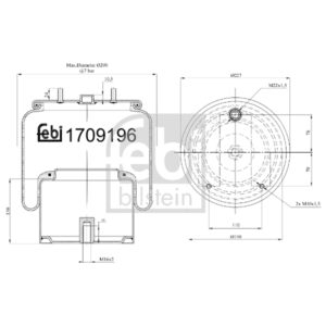 OEM no: 1915956 Part no: 4103341919F